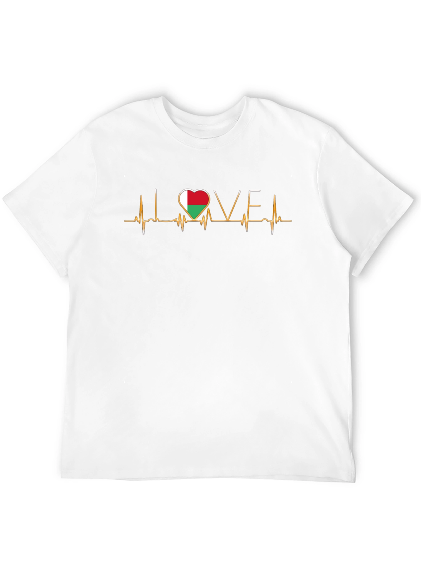 Madagascar Heartbeat Love T-Shirt