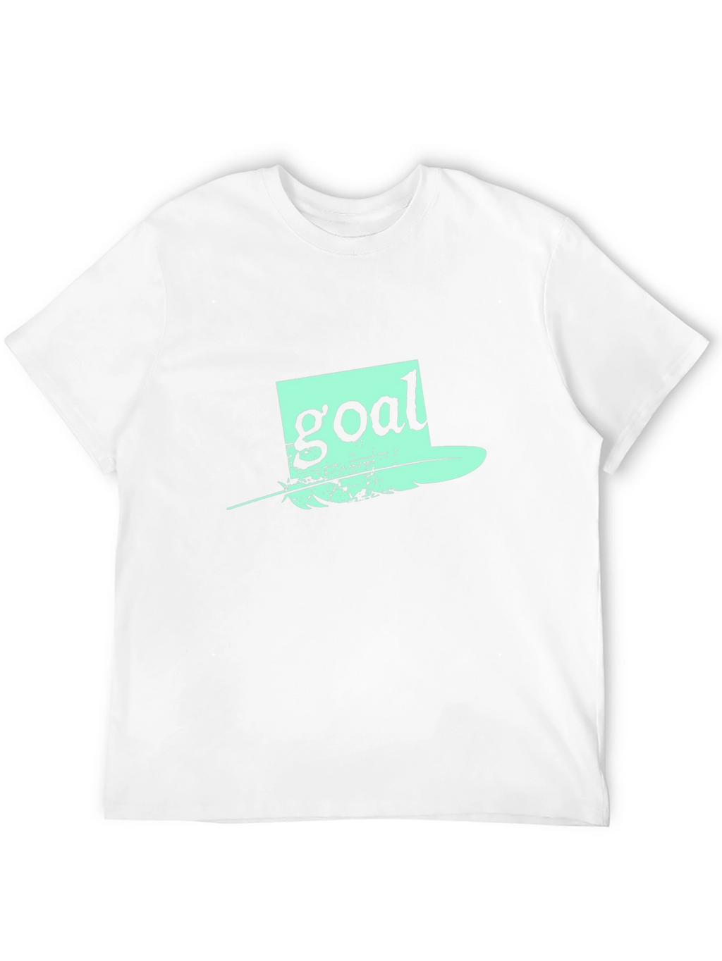 Goal Hat Graphic Black T-Shirt