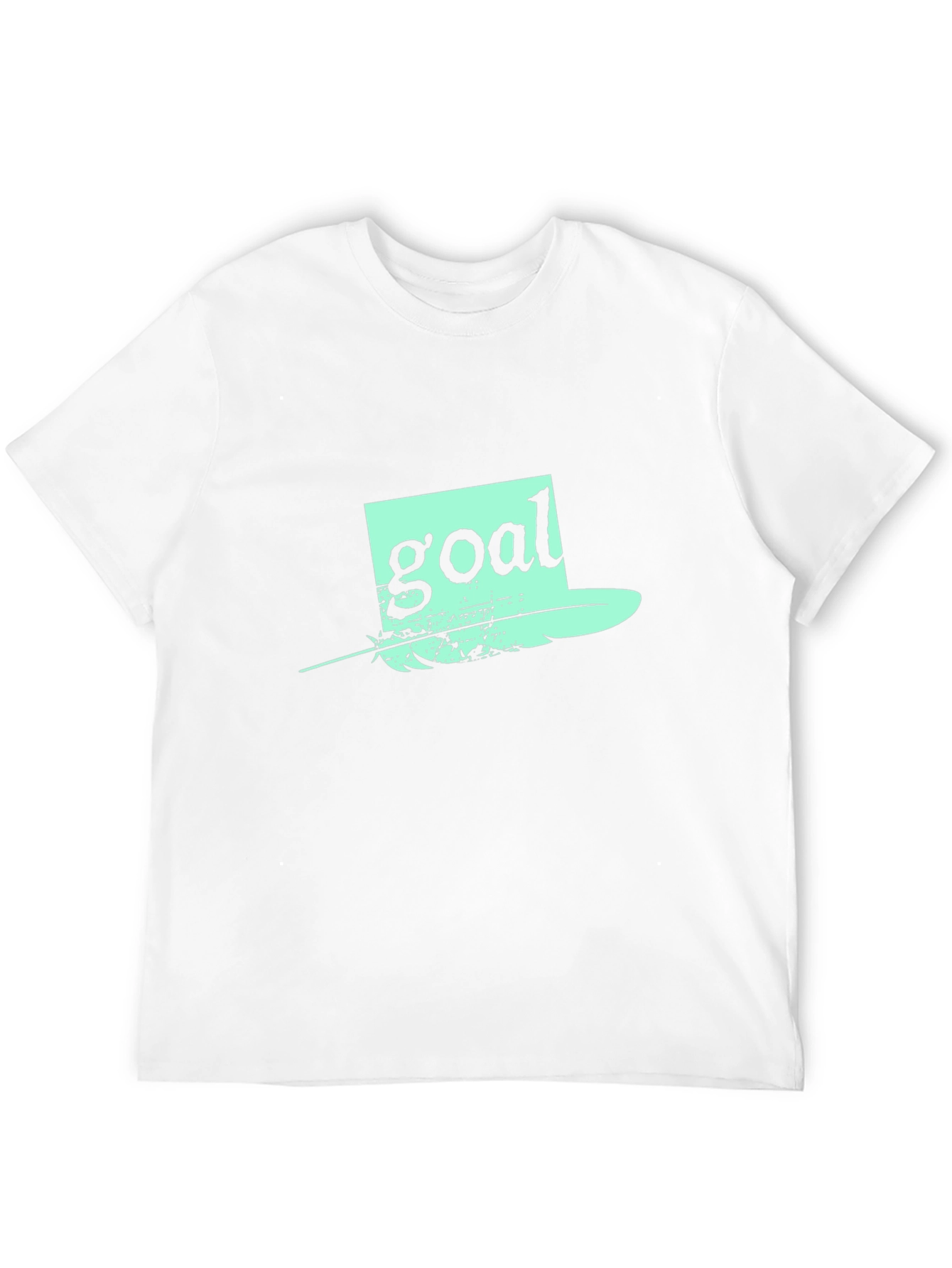 Goal Hat Graphic Black T-Shirt