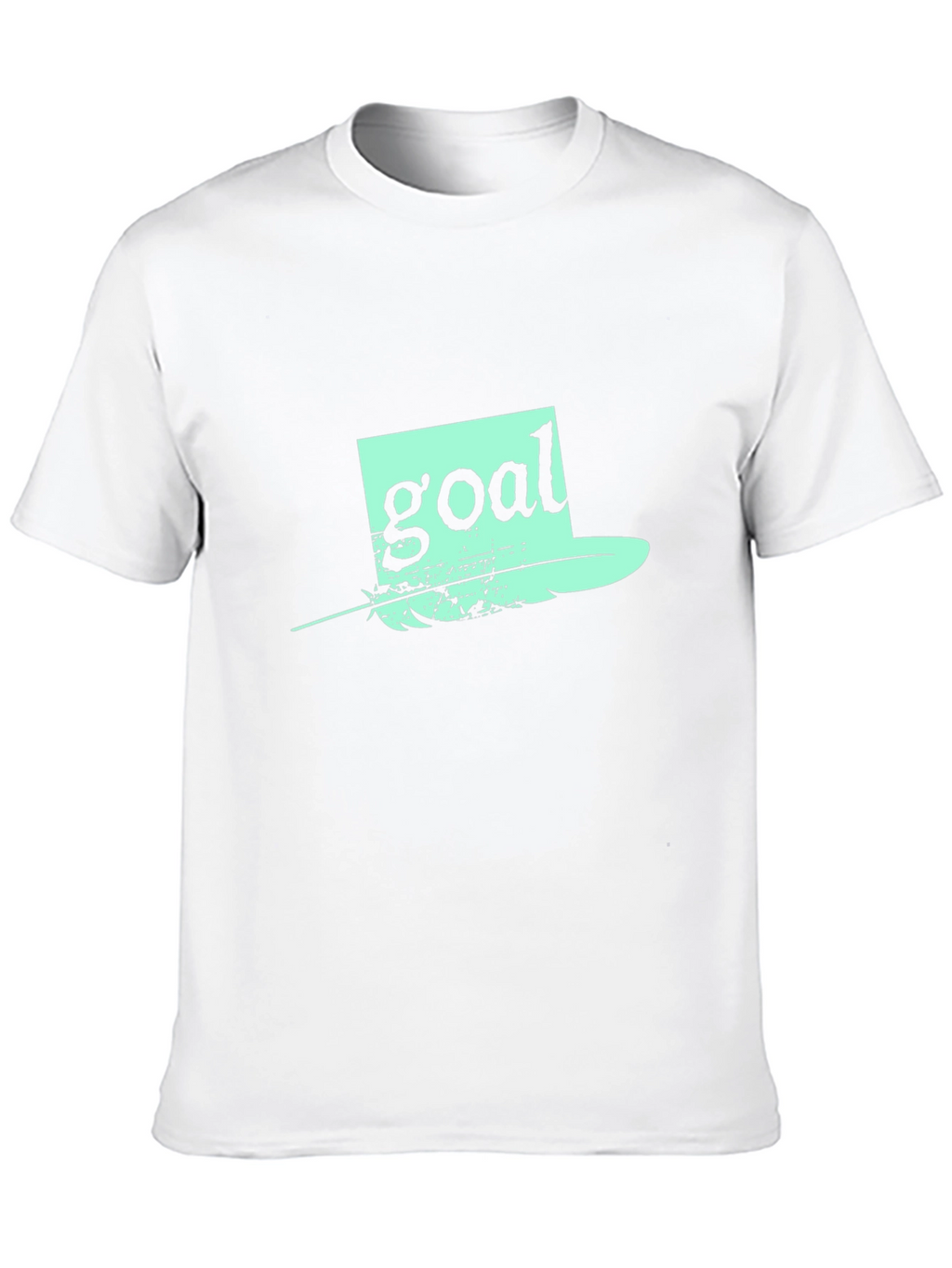 Goal Hat Graphic Black T-Shirt