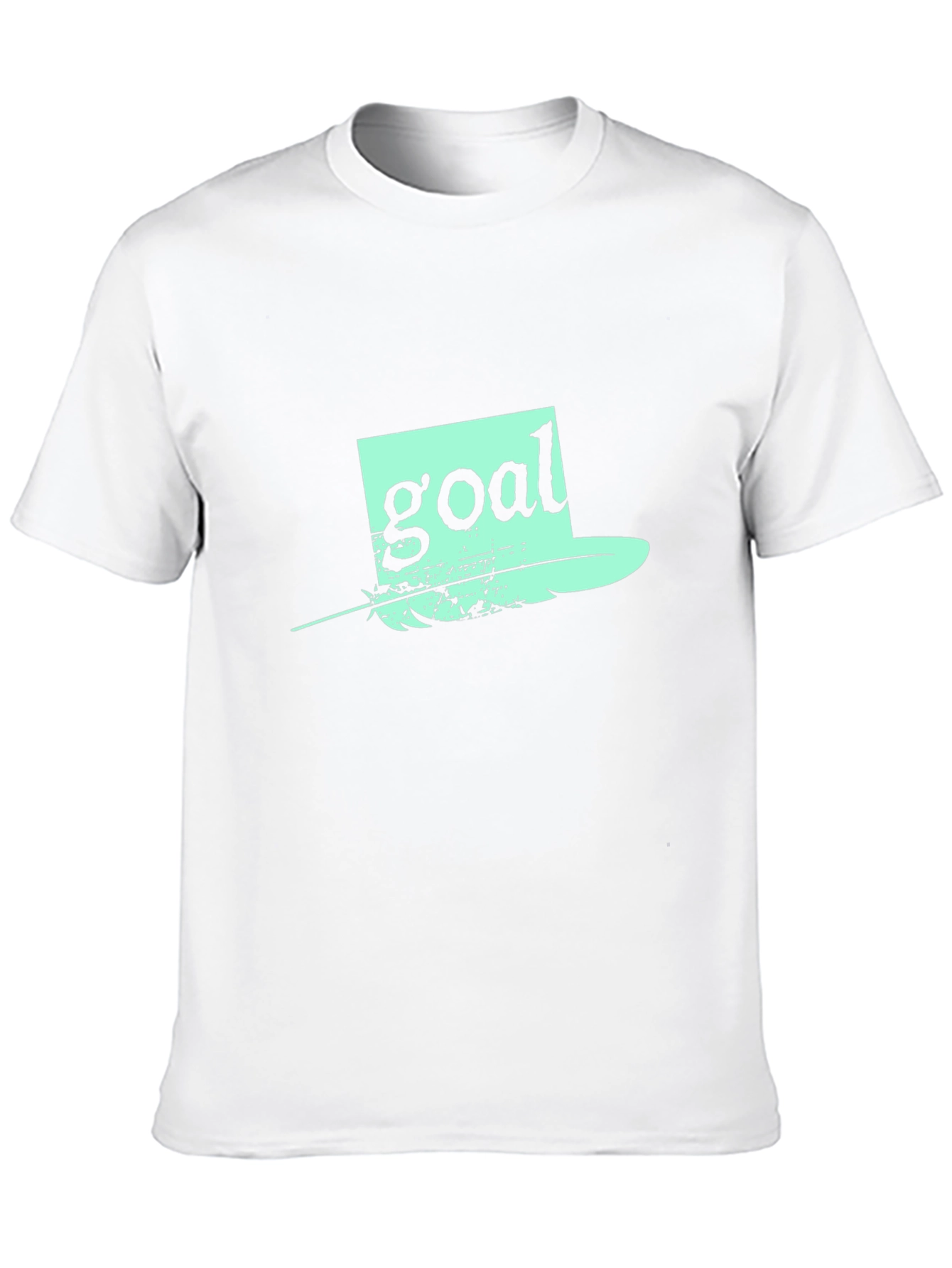 Goal Hat Graphic Black T-Shirt