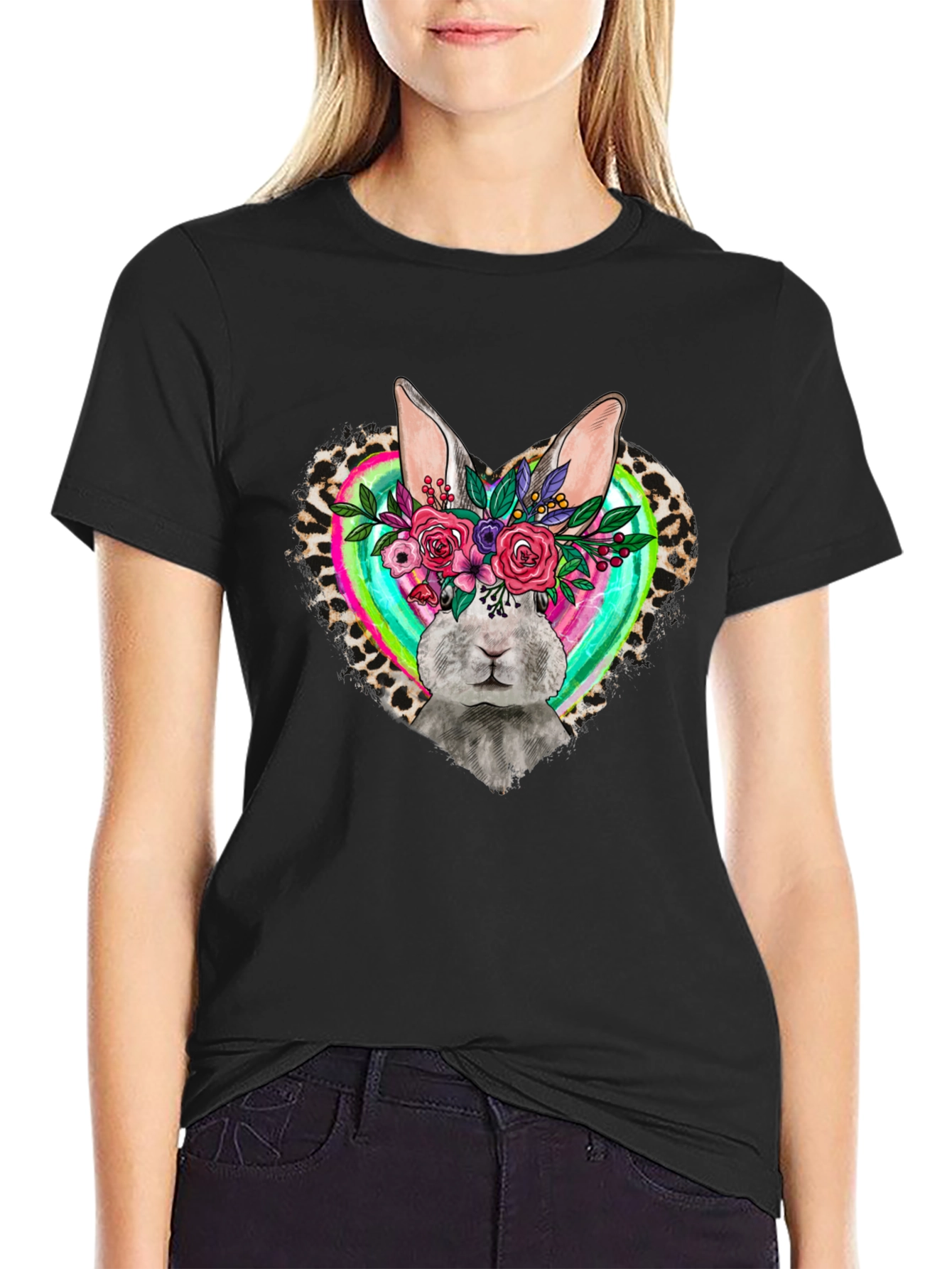 Bunny Heart Graphic Tee