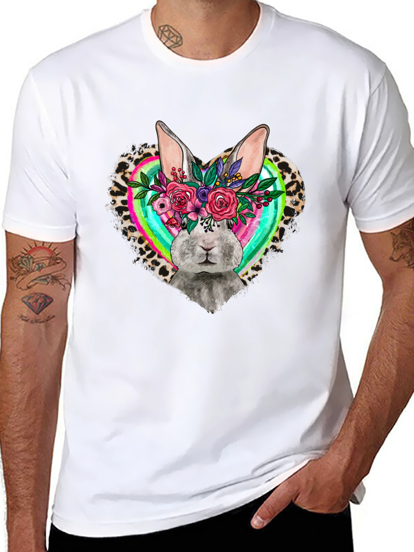 Bunny Heart Graphic Tee