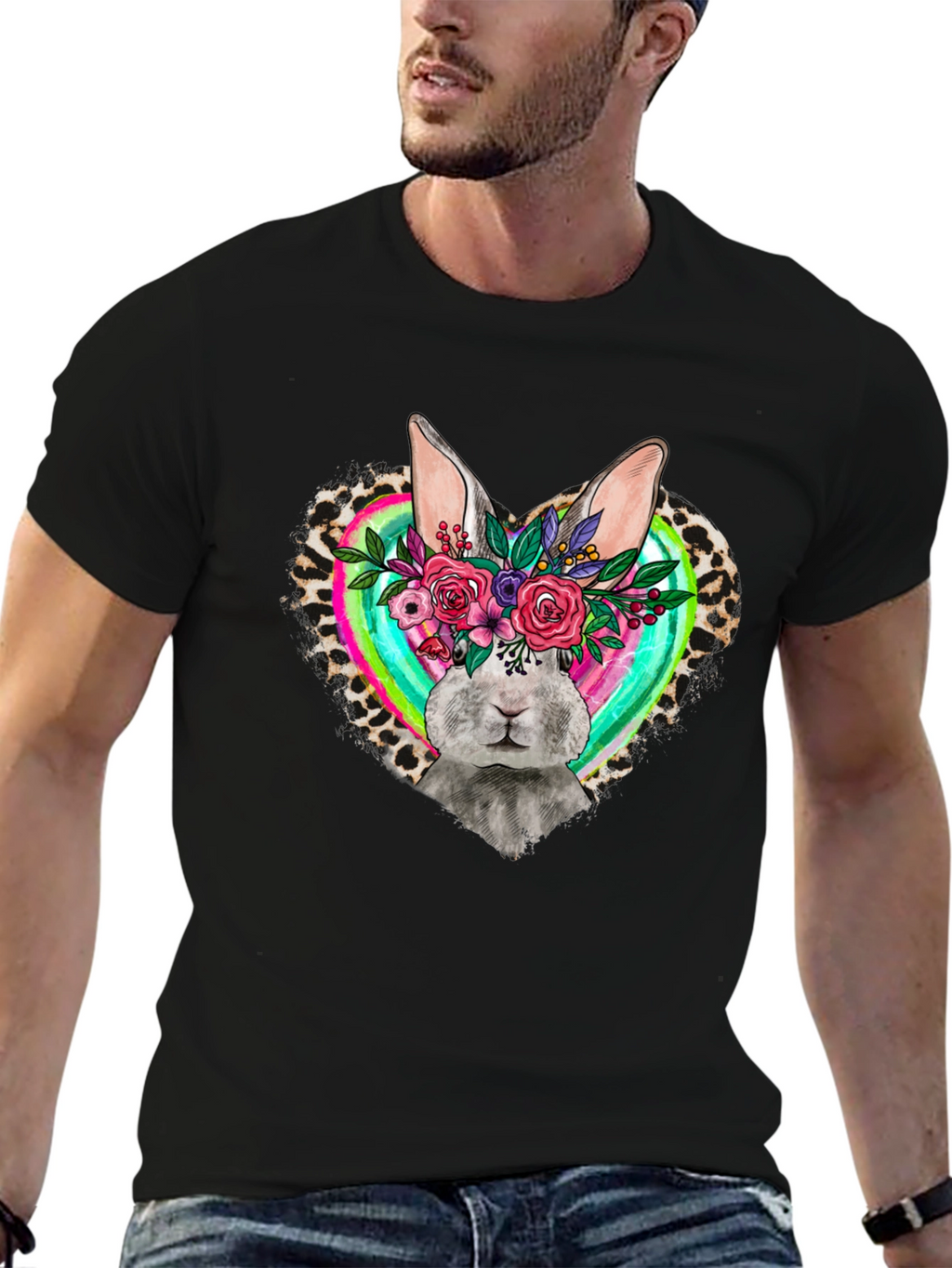 Bunny Heart Graphic Tee