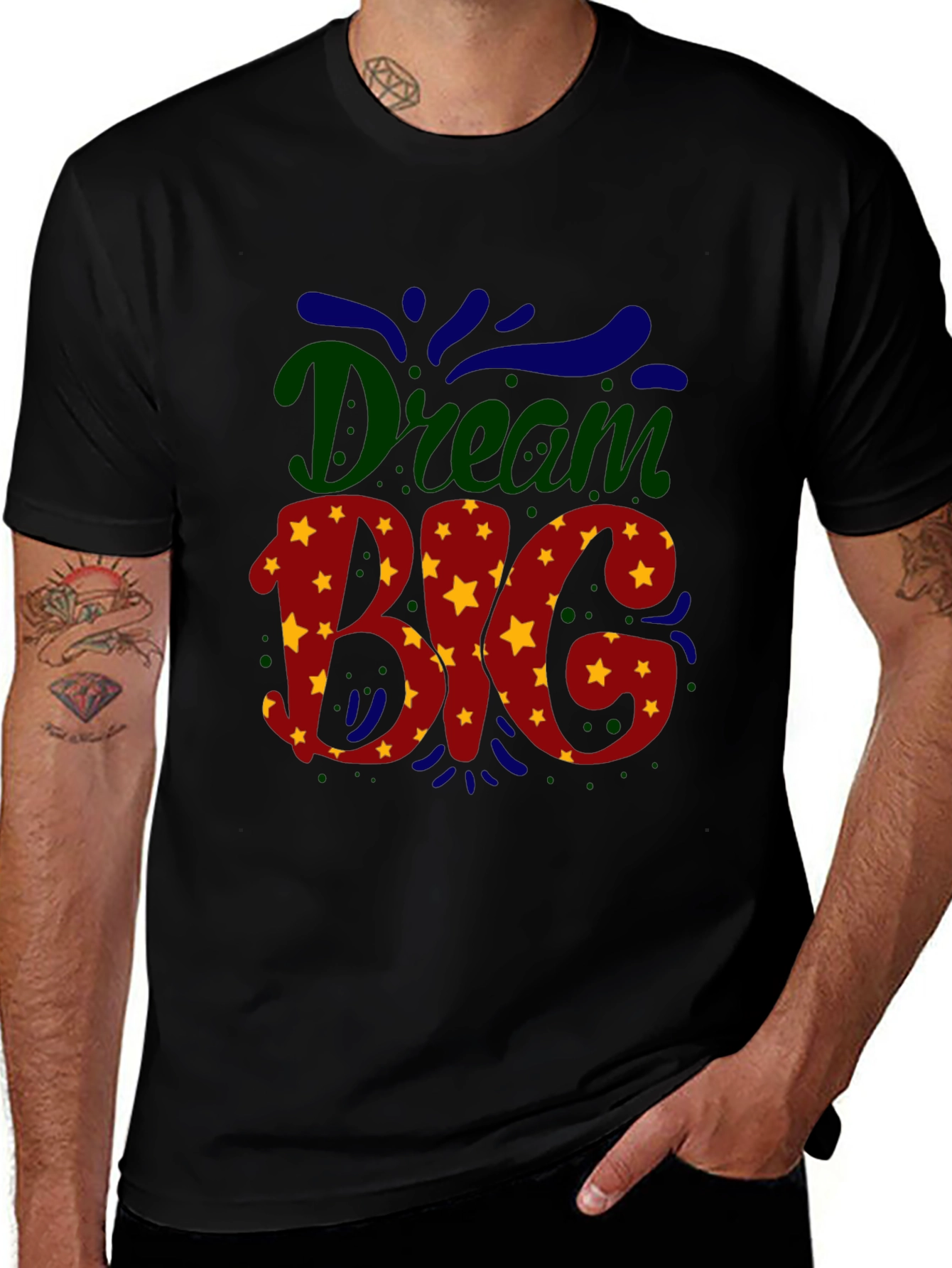 Dream Big Black T-Shirt