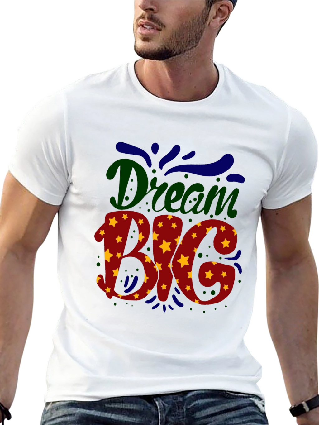 Dream Big Black T-Shirt