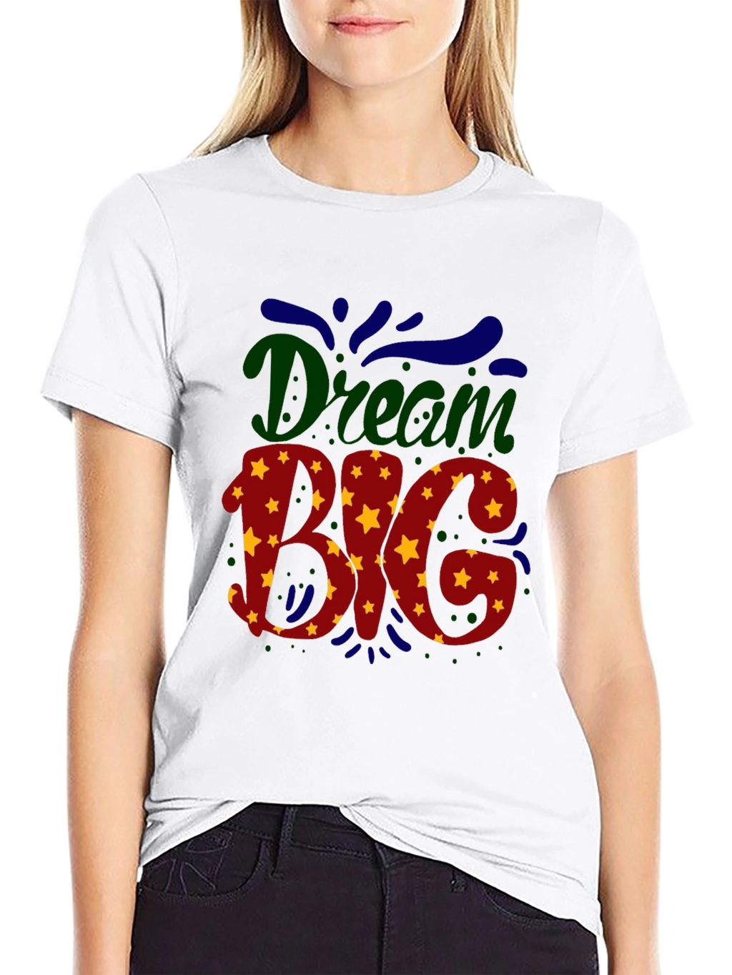 Dream Big Black T-Shirt