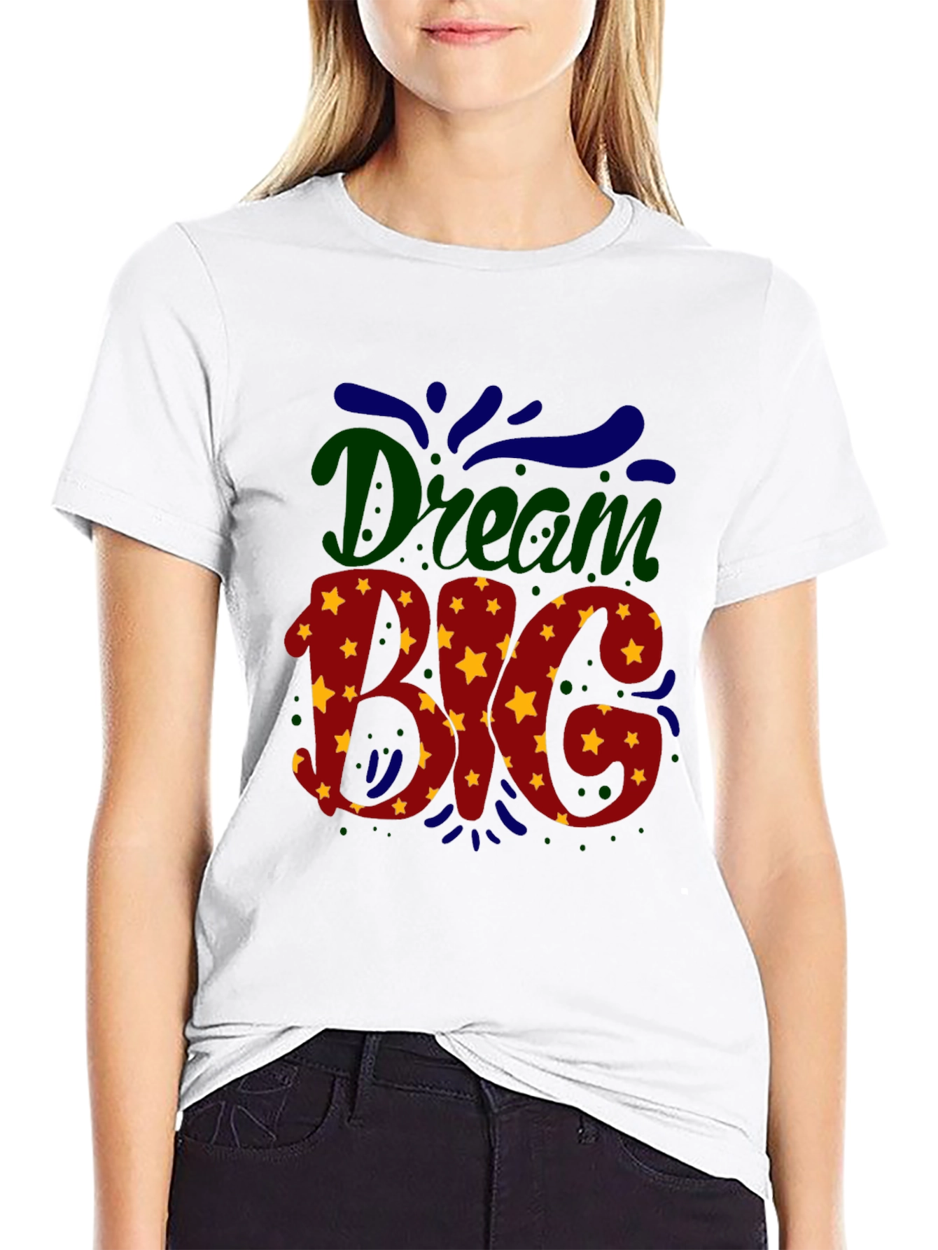 Dream Big Black T-Shirt