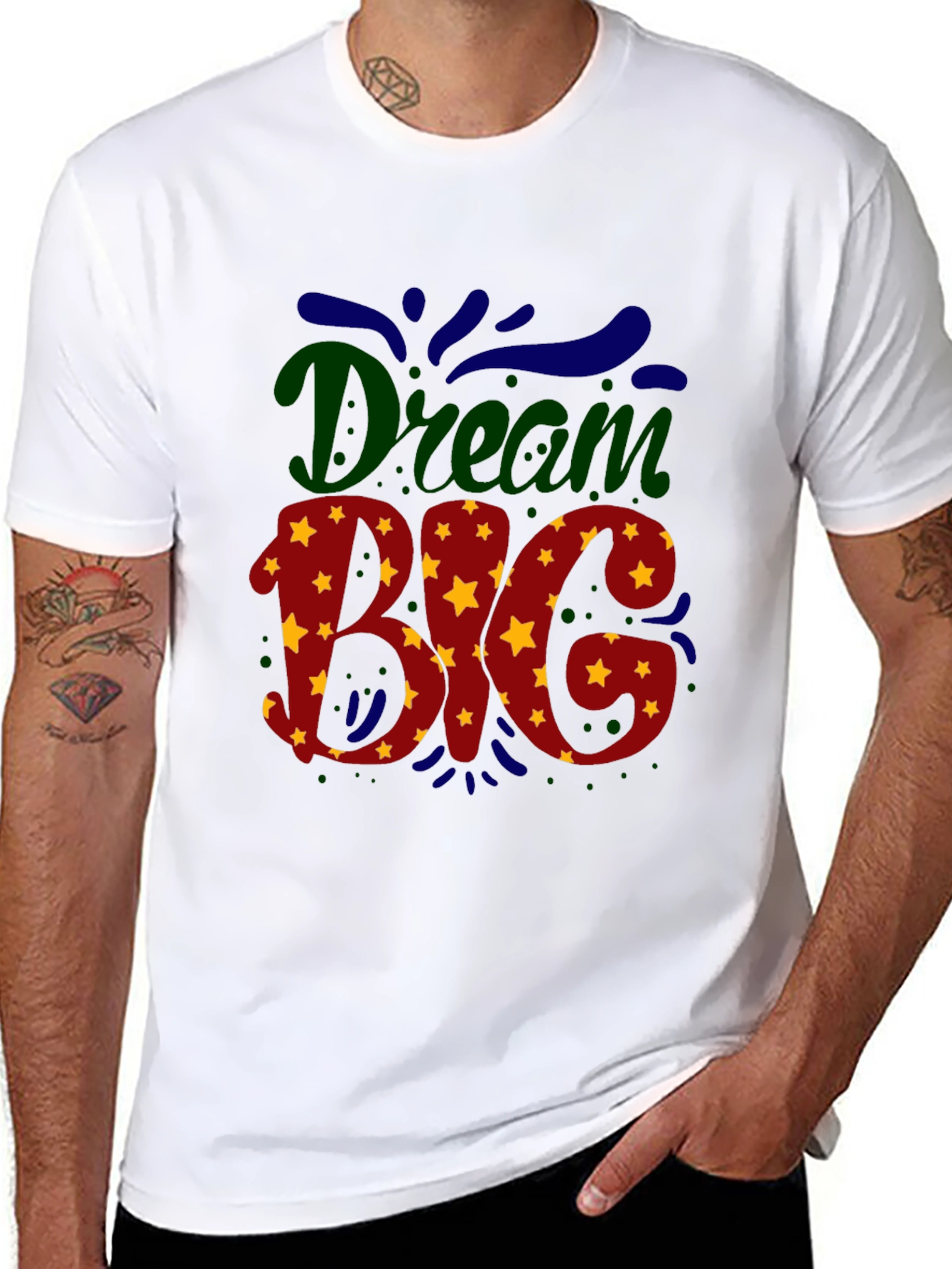 Dream Big Black T-Shirt