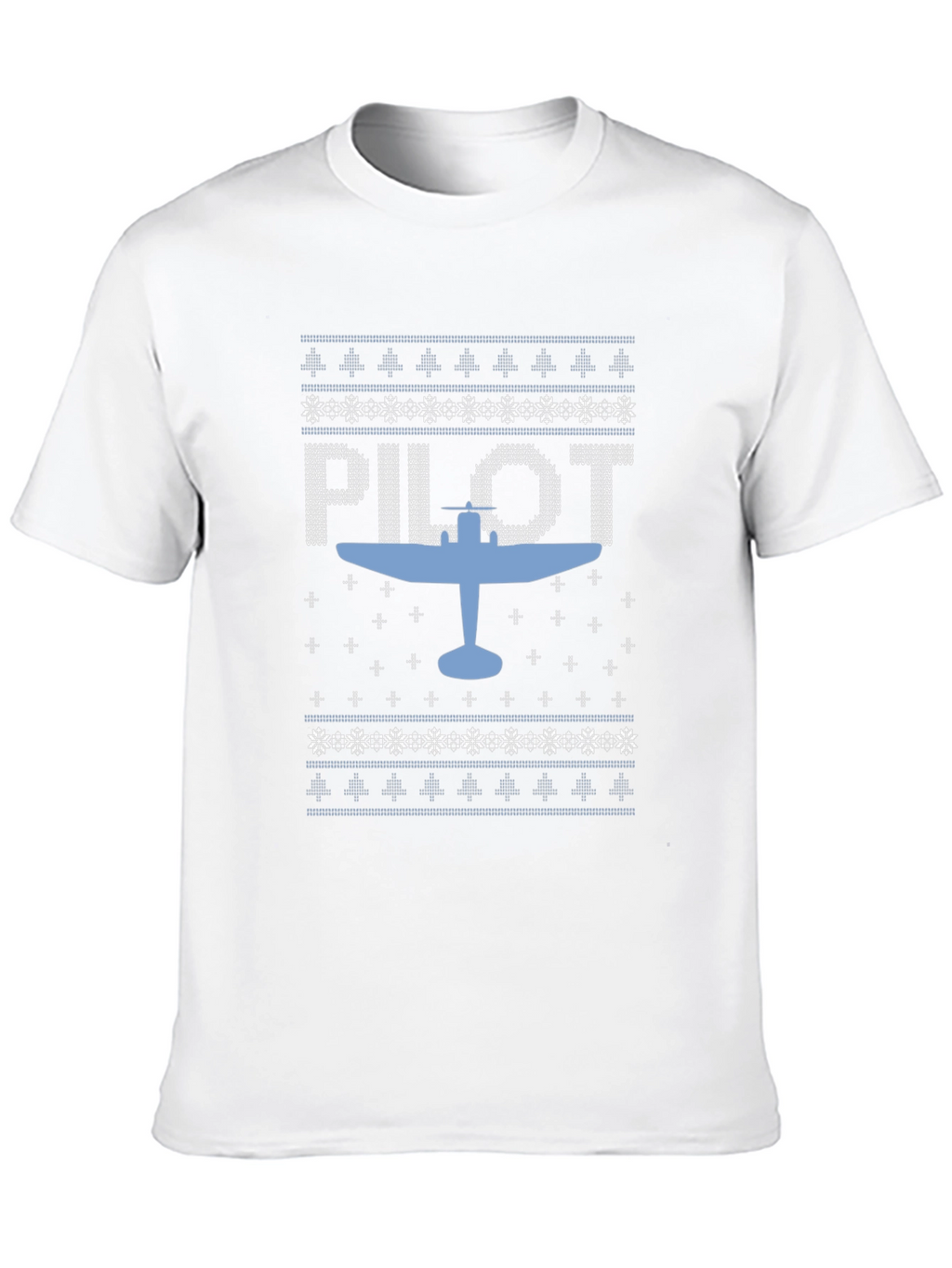 Pilot Plane Ugly Christmas Sweater T-shirt