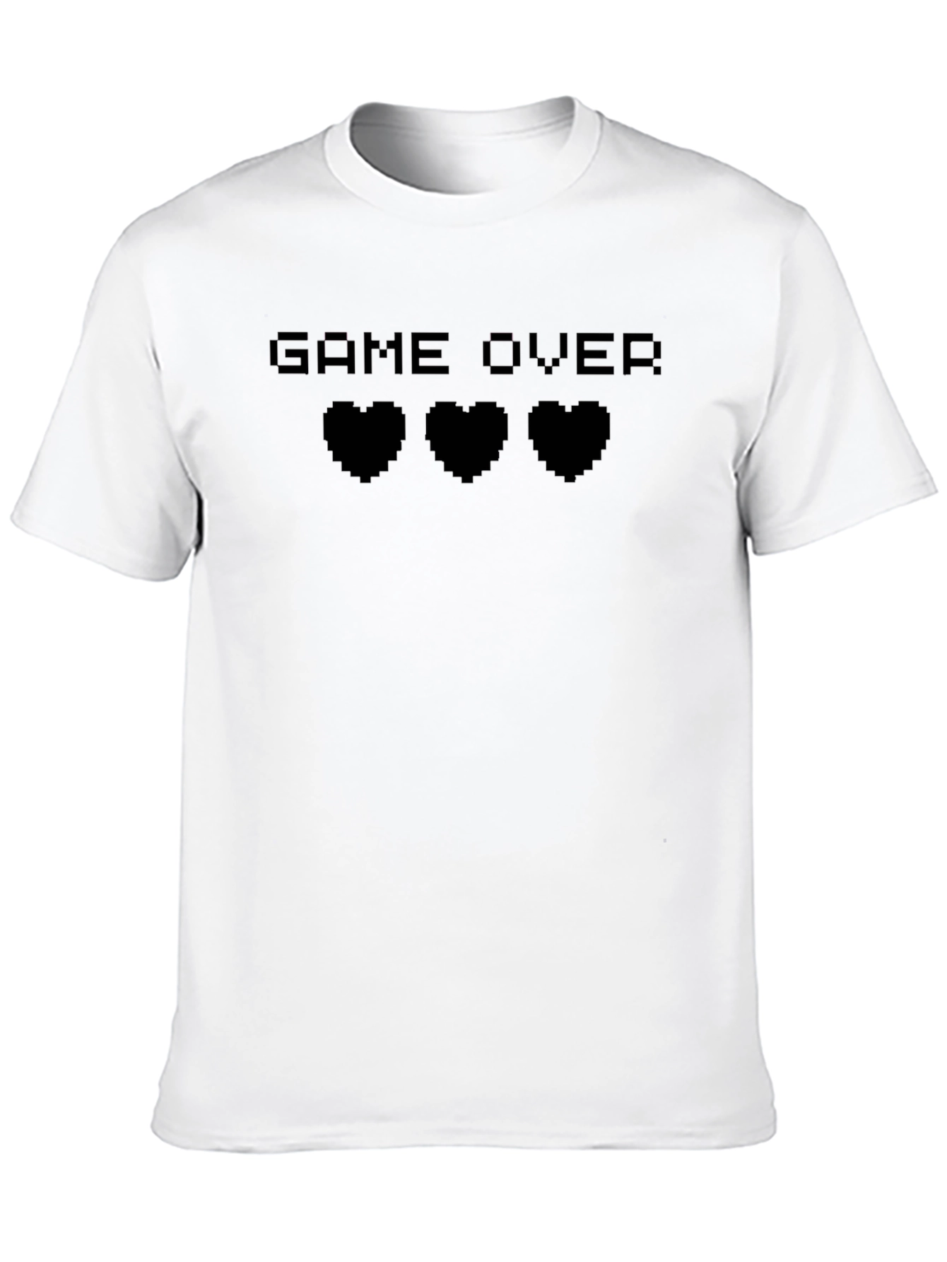 Game Over Pixel Heart T-Shirt