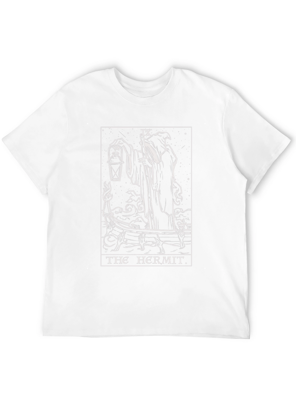The Hermit Tarot Card Graphic T-Shirt