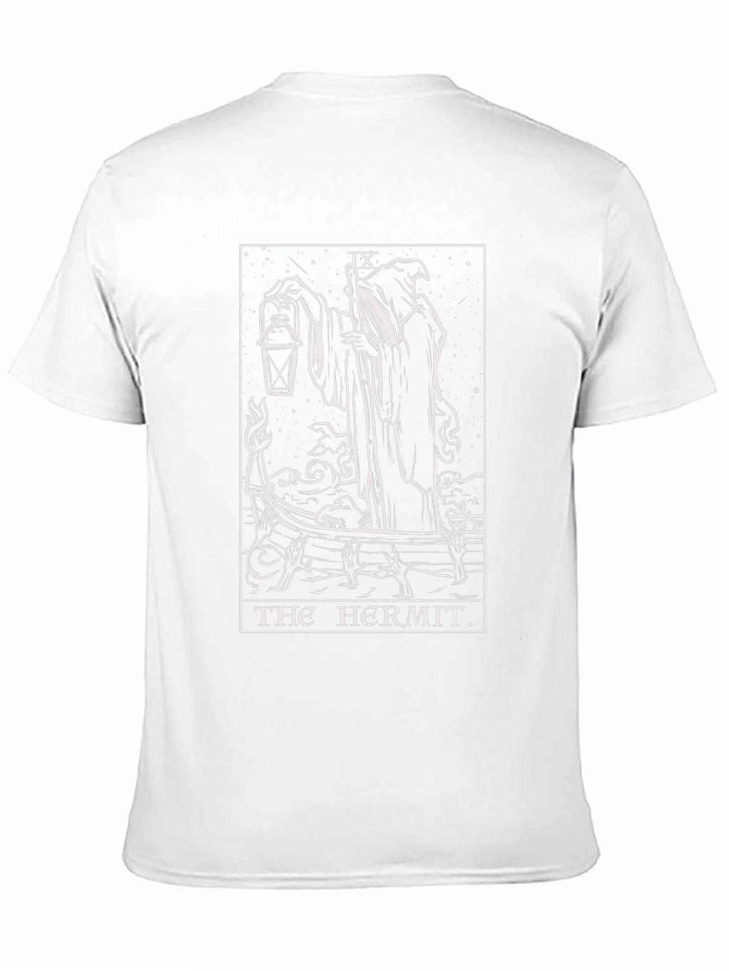 The Hermit Tarot Card Graphic T-Shirt