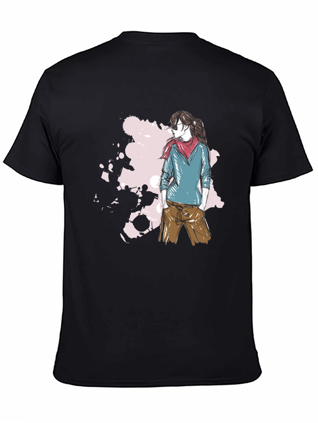 Stylish Graphic Print Mens T-Shirt