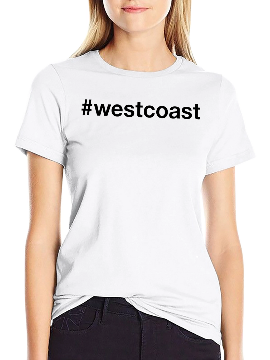 West Coast T-Shirt - Stylish Crew Neck Tee