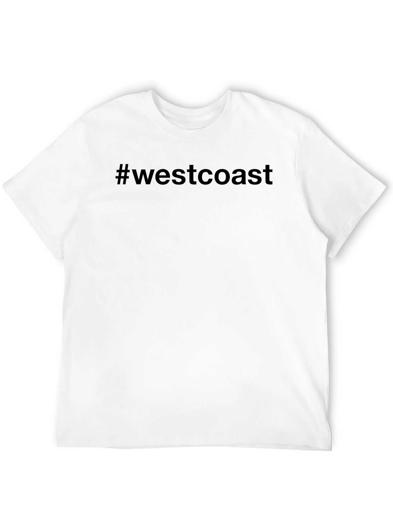 West Coast T-Shirt - Stylish Crew Neck Tee