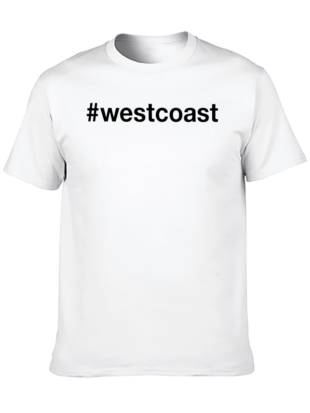 West Coast T-Shirt - Stylish Crew Neck Tee