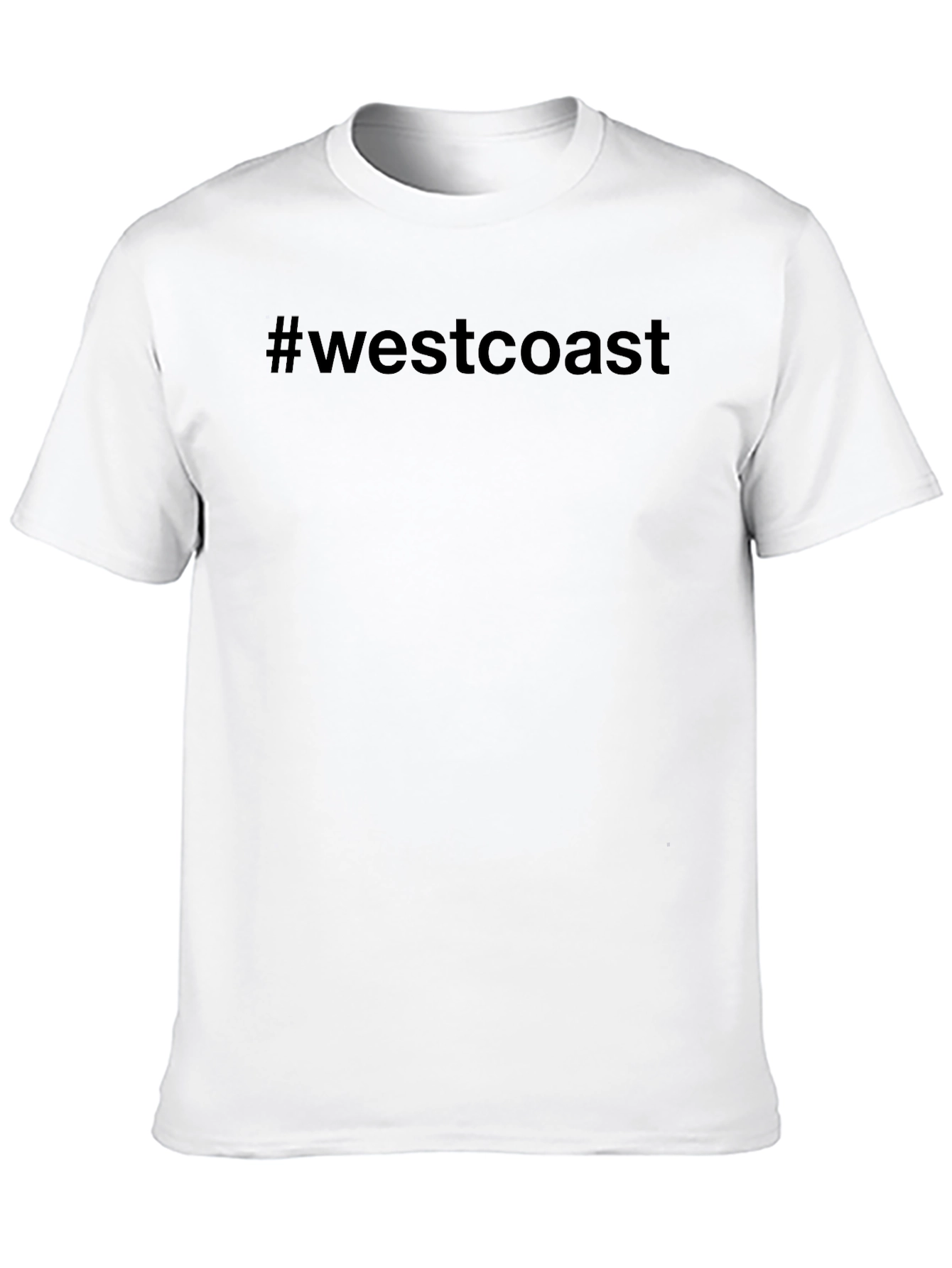 West Coast T-Shirt - Stylish Crew Neck Tee