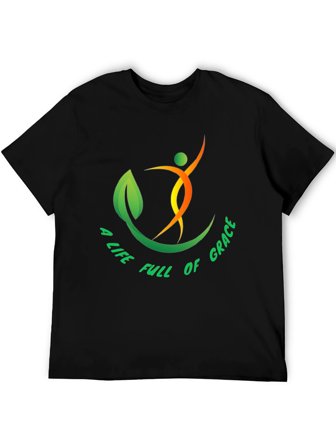 Graceful Life T-Shirt - Black