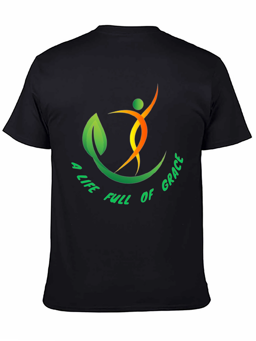 Graceful Life T-Shirt - Black