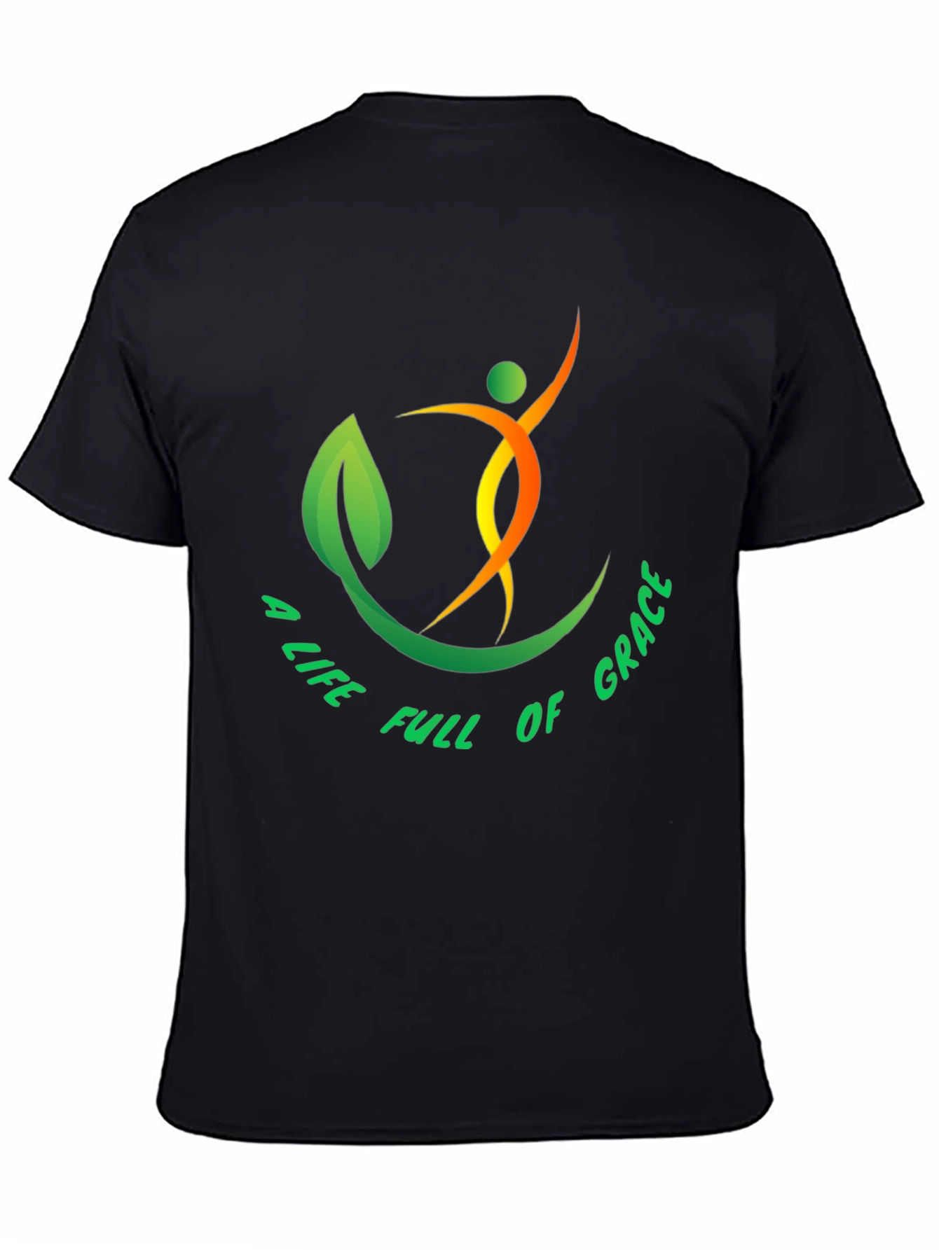 Graceful Life T-Shirt - Black