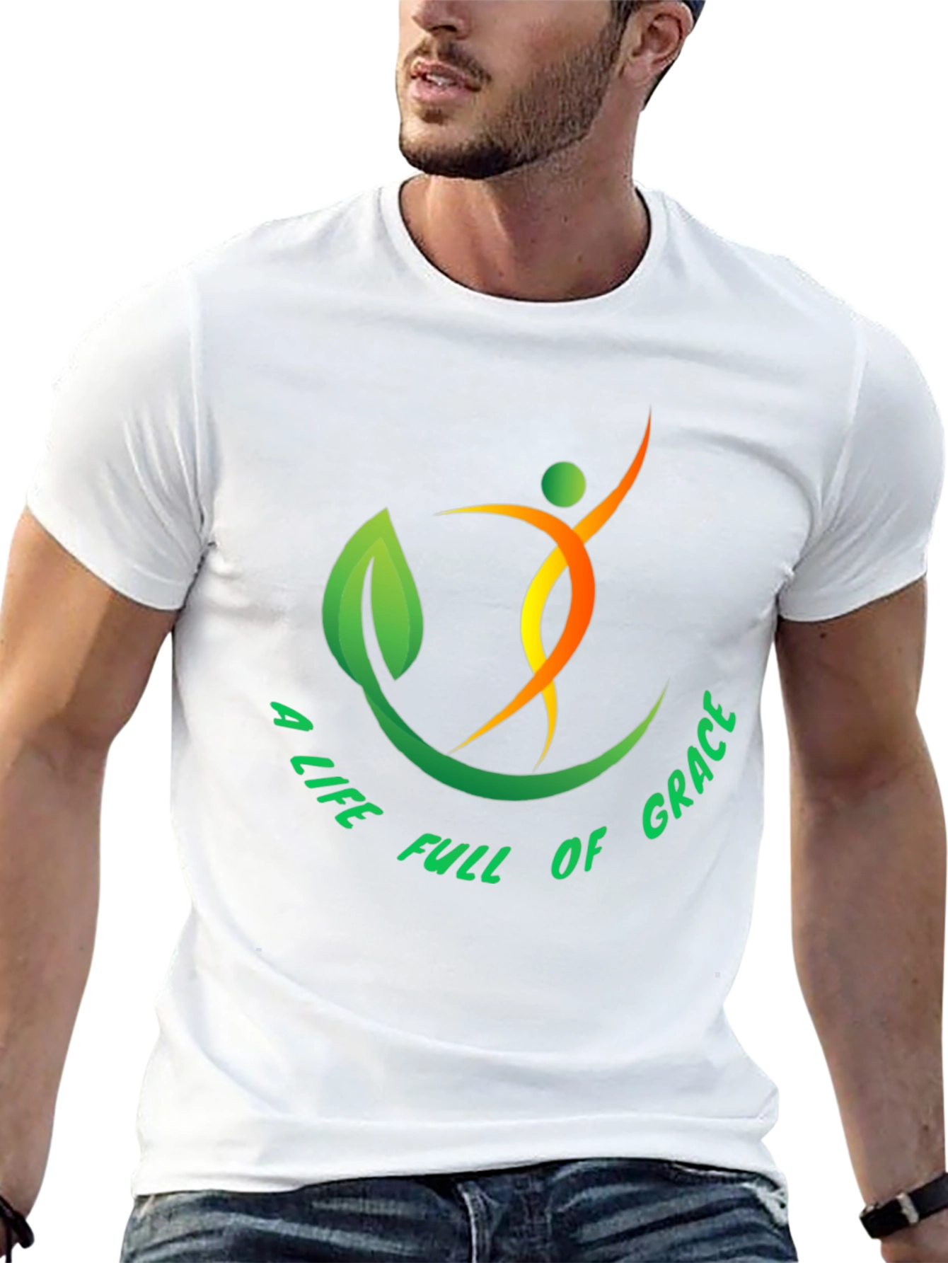 Graceful Life T-Shirt - Black