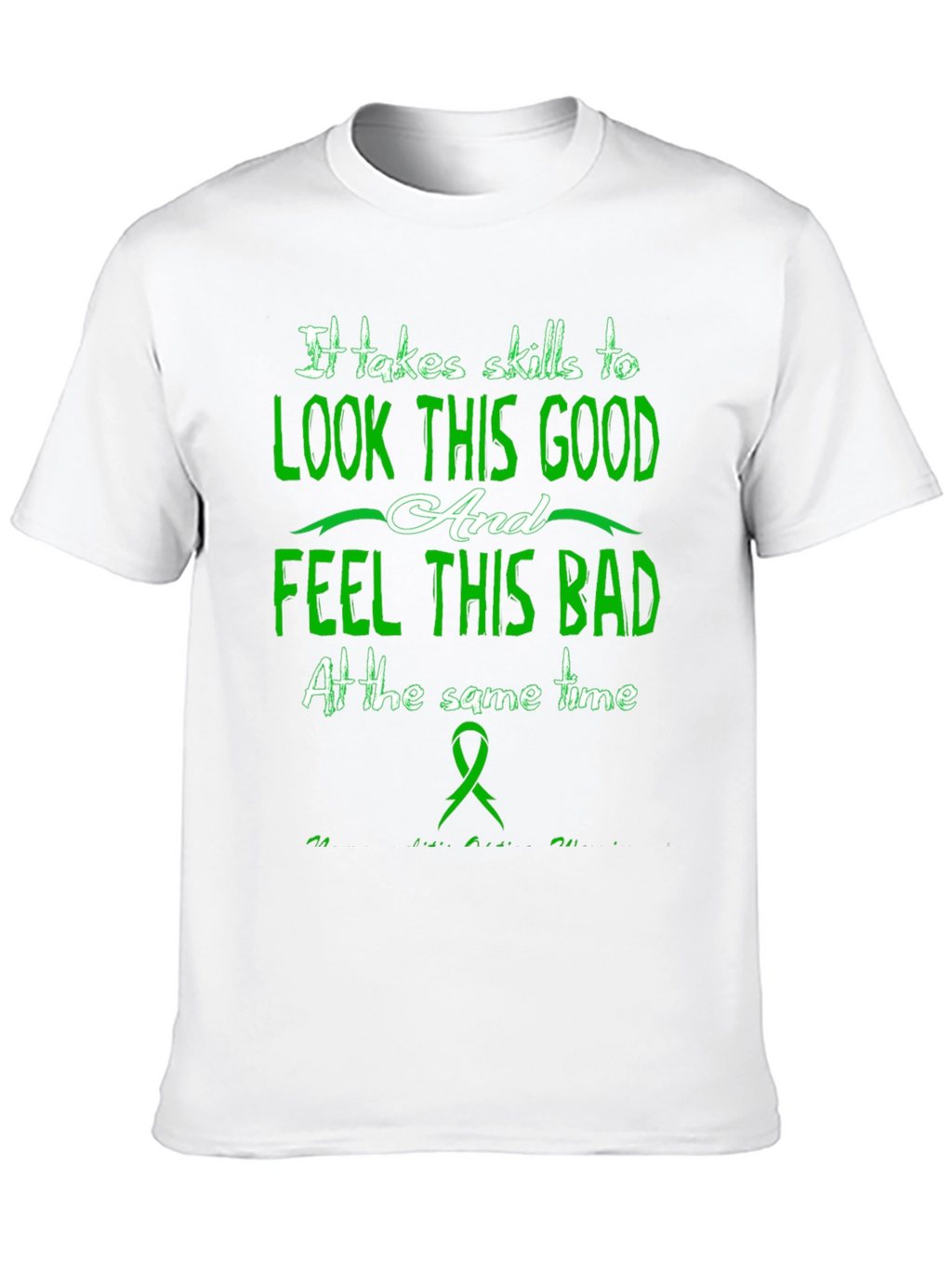 Skills to Look Good Black T-Shirt