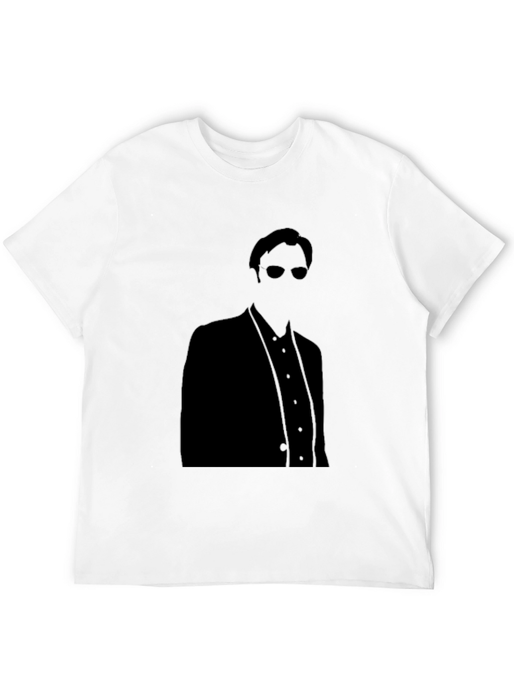 Cool Silhouette Black Graphic Tee