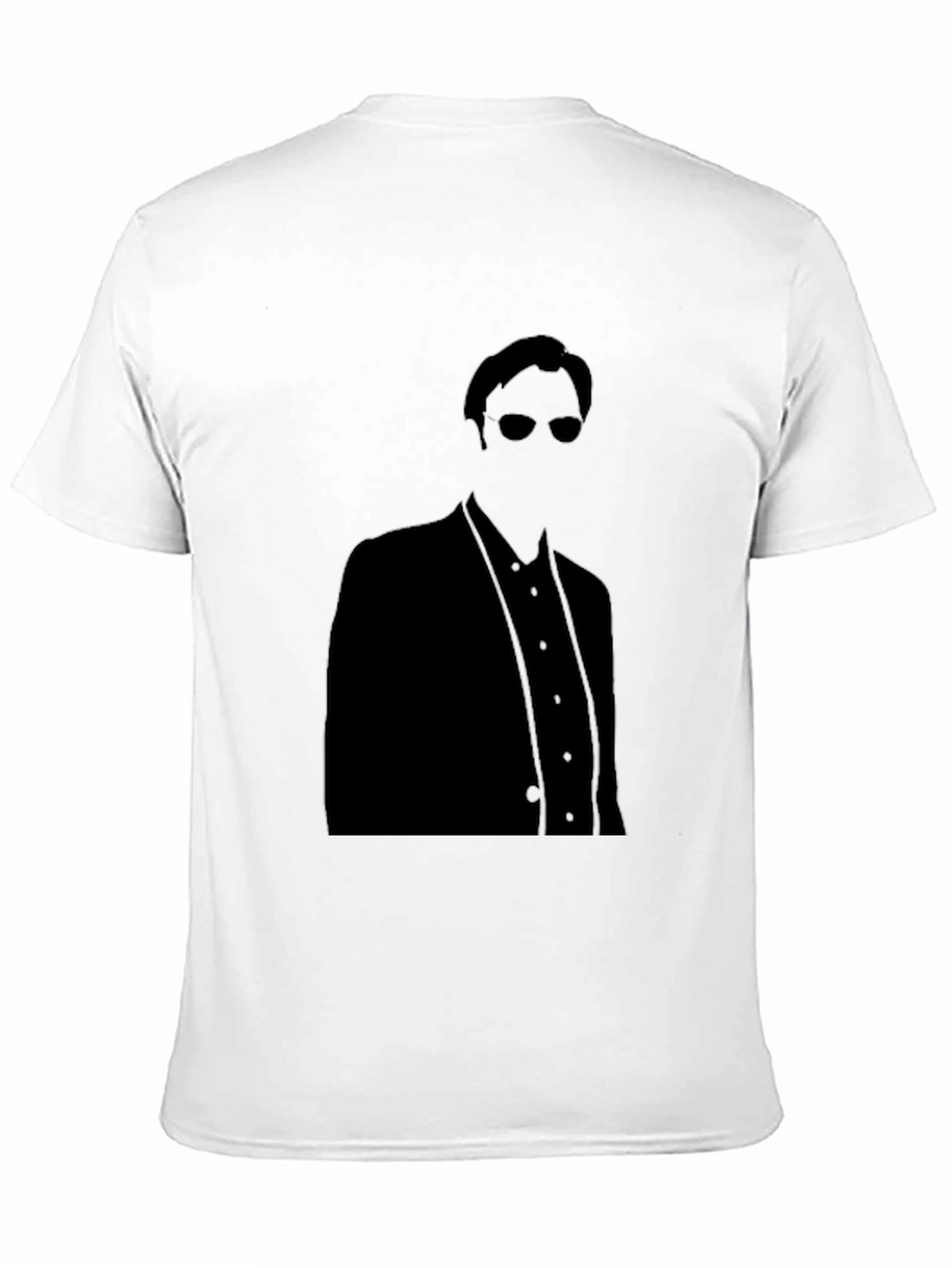 Cool Silhouette Black Graphic Tee