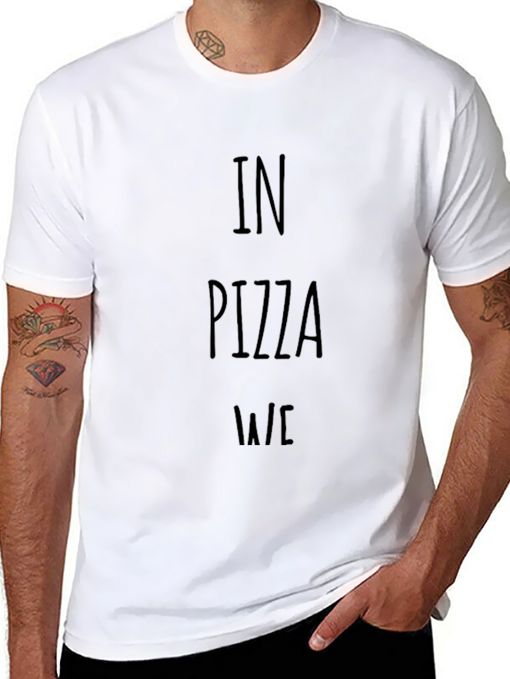 In Pizza We Crust Mens T-Shirt
