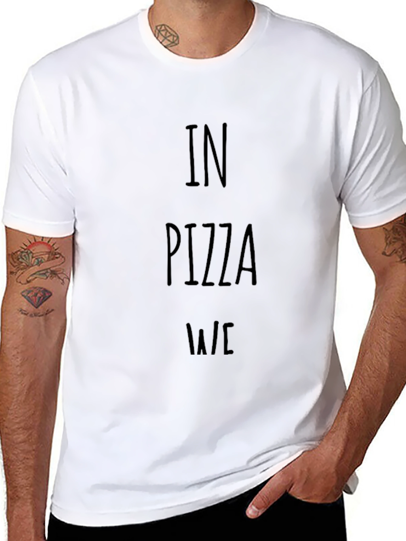 In Pizza We Crust Mens T-Shirt