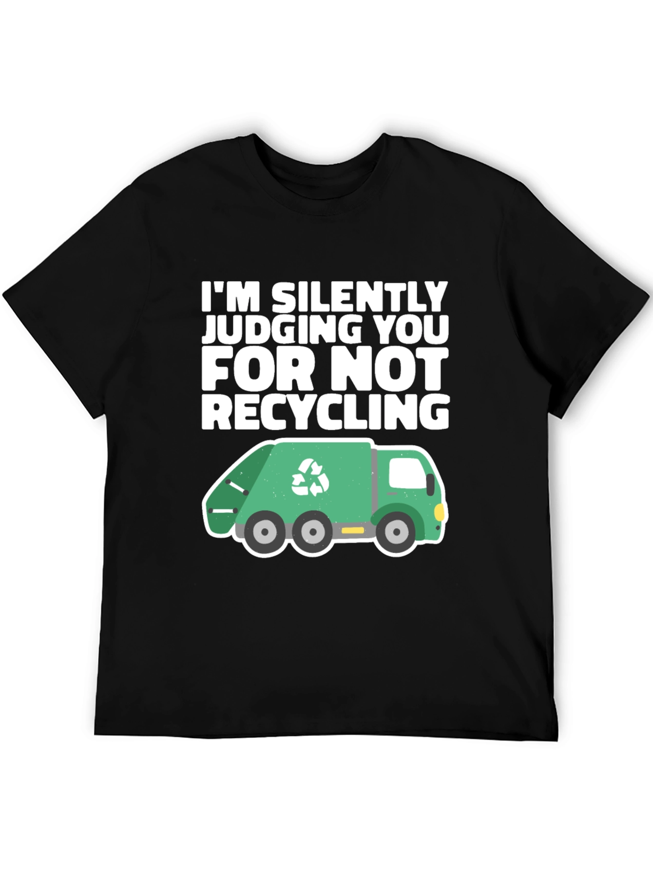 Recycling Judge T-Shirt - Funny Eco-Friendly Tee