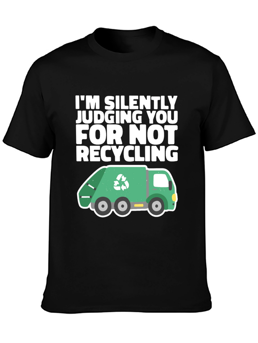 Recycling Judge T-Shirt - Funny Eco-Friendly Tee