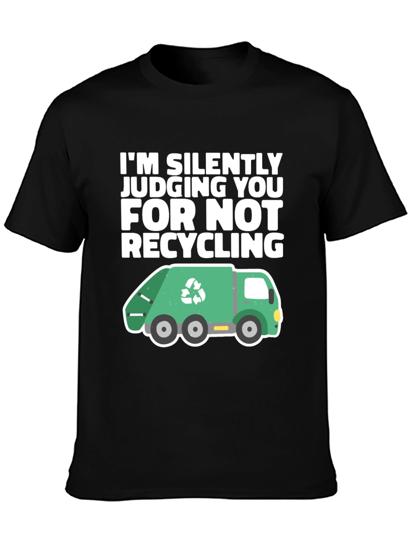 Recycling Judge T-Shirt - Funny Eco-Friendly Tee
