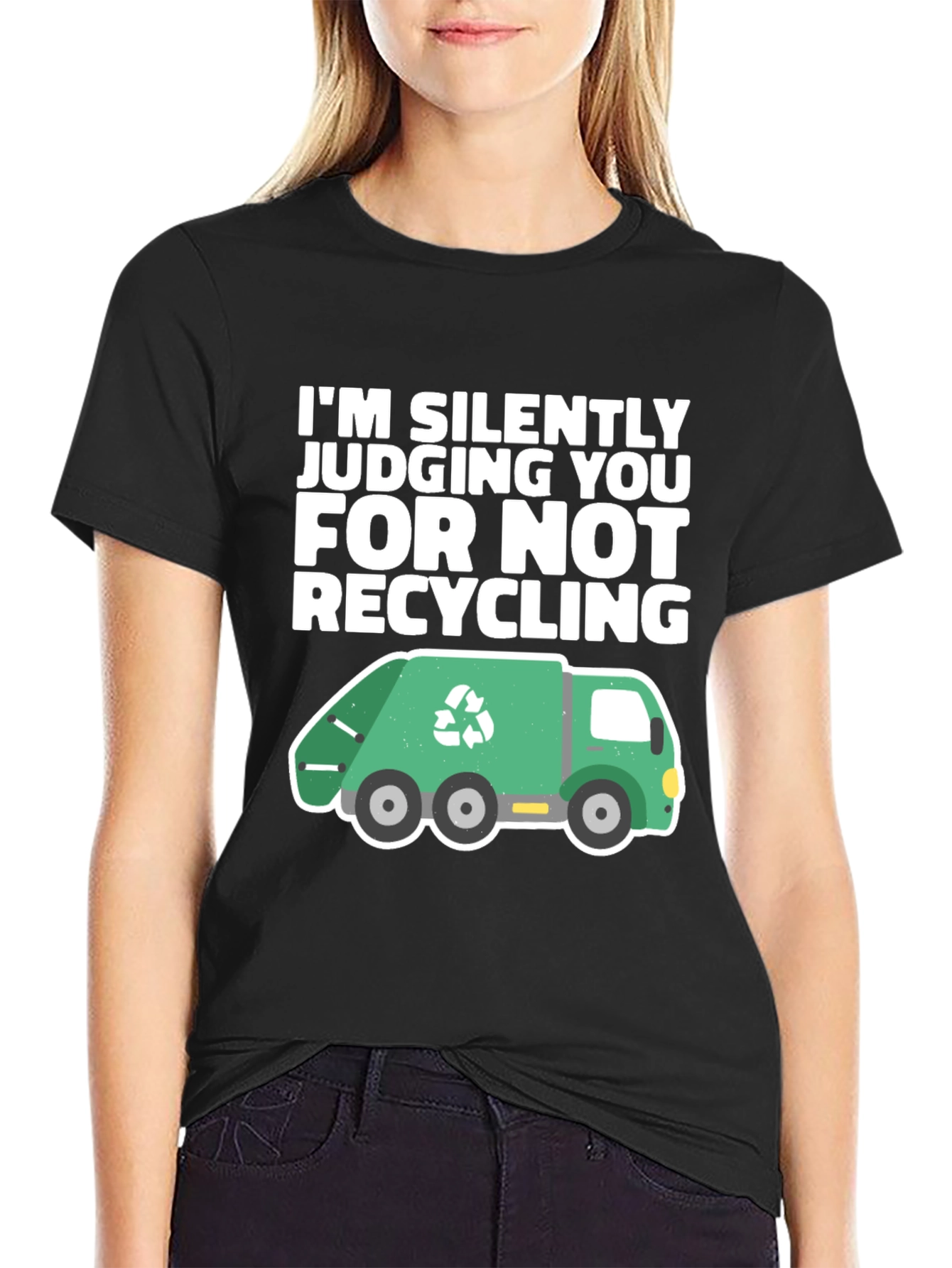 Recycling Judge T-Shirt - Funny Eco-Friendly Tee