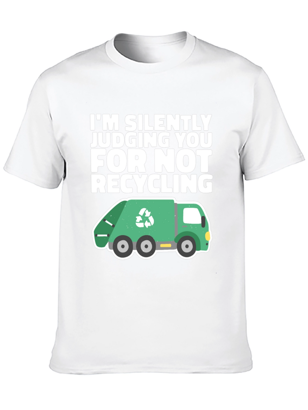 Recycling Judge T-Shirt - Funny Eco-Friendly Tee