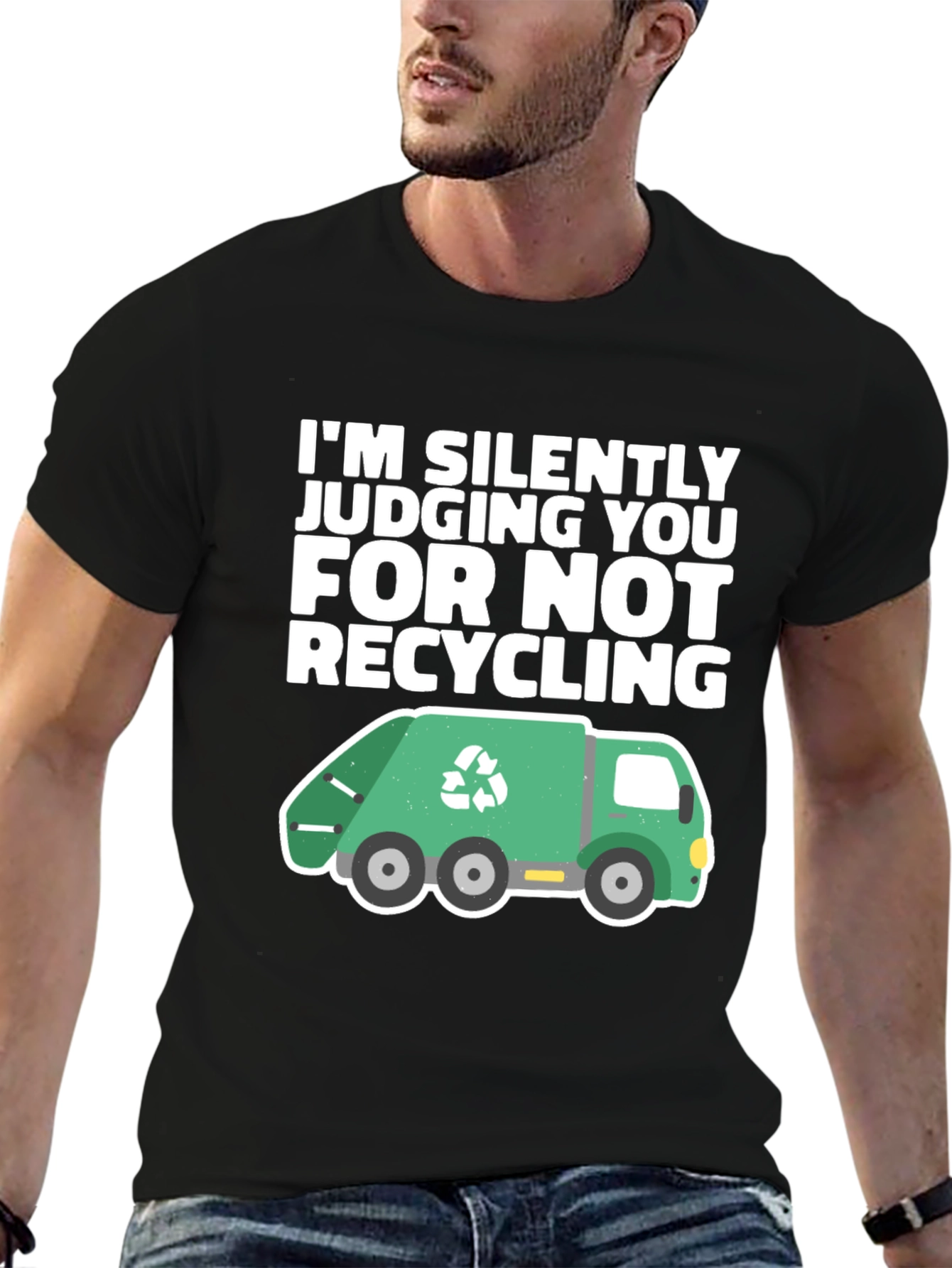 Recycling Judge T-Shirt - Funny Eco-Friendly Tee