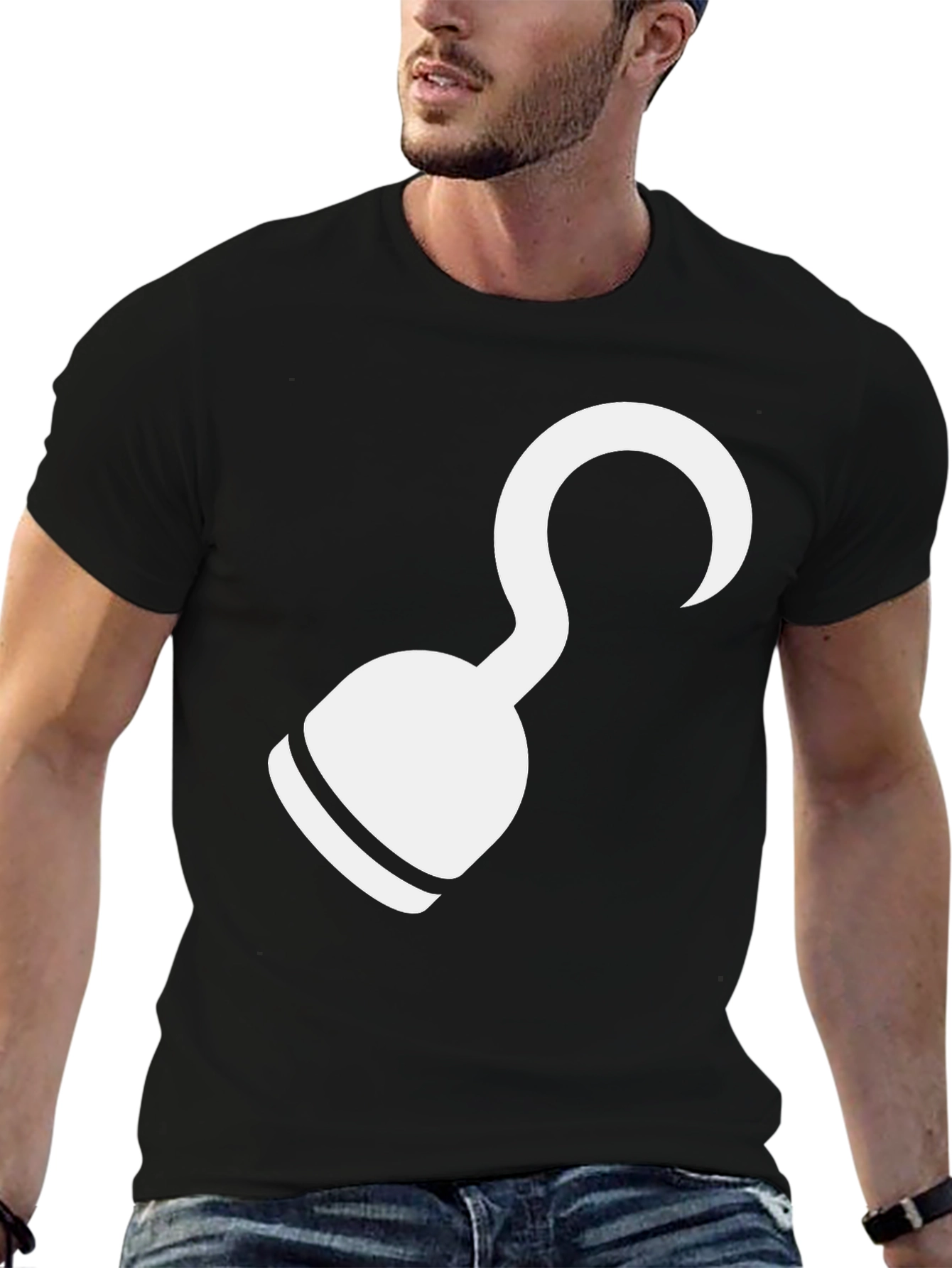 Captain Hook T-Shirt - Pirate Hook Graphic Tee