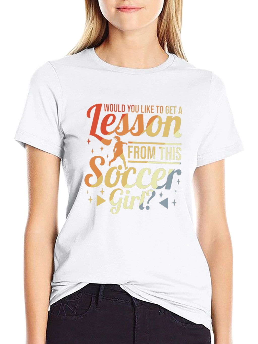 Soccer Girl Lesson T-Shirt