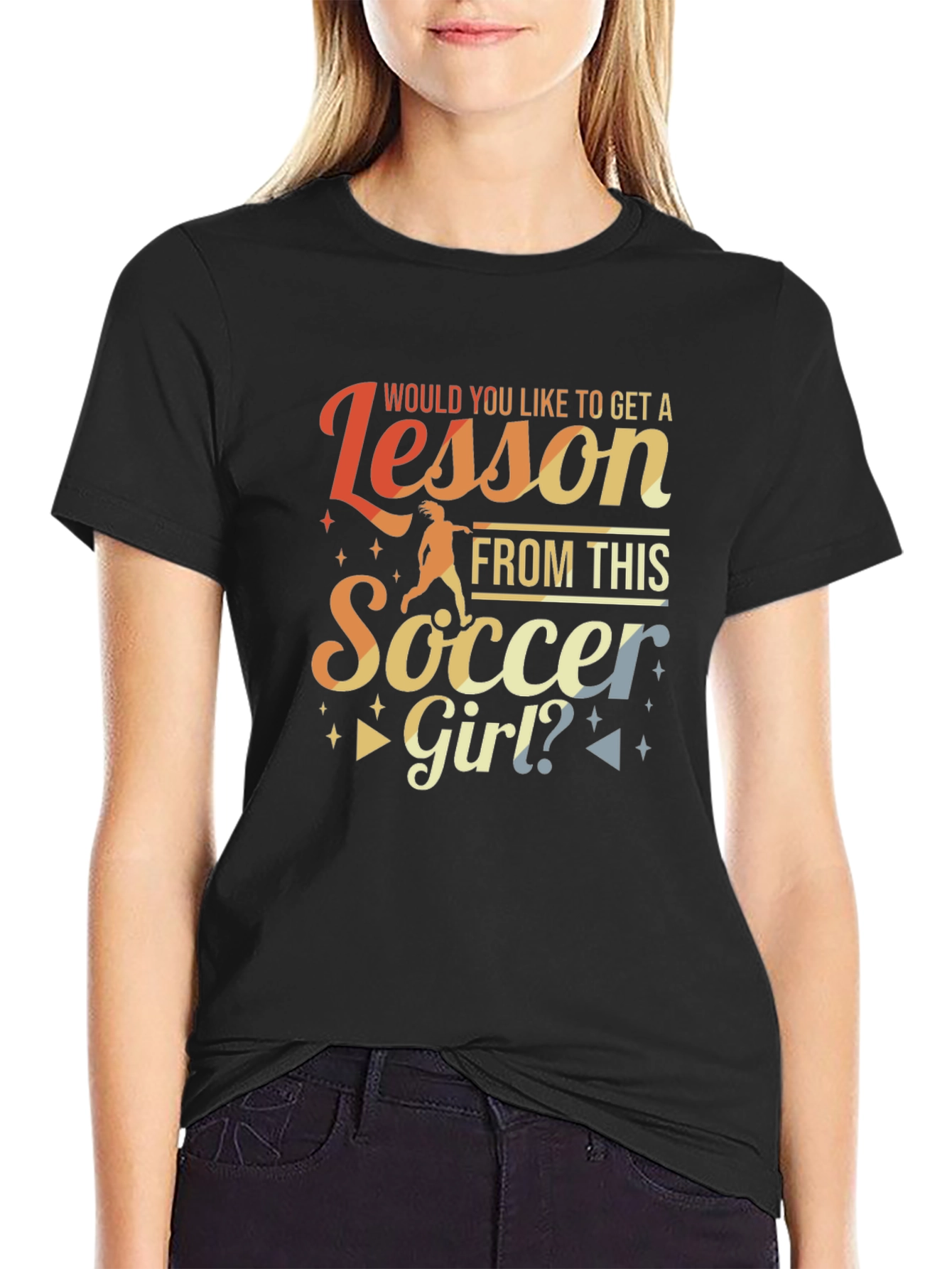 Soccer Girl Lesson T-Shirt