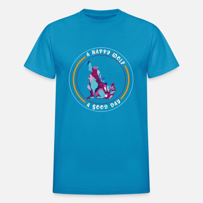 A Happy Wolf A Good Day