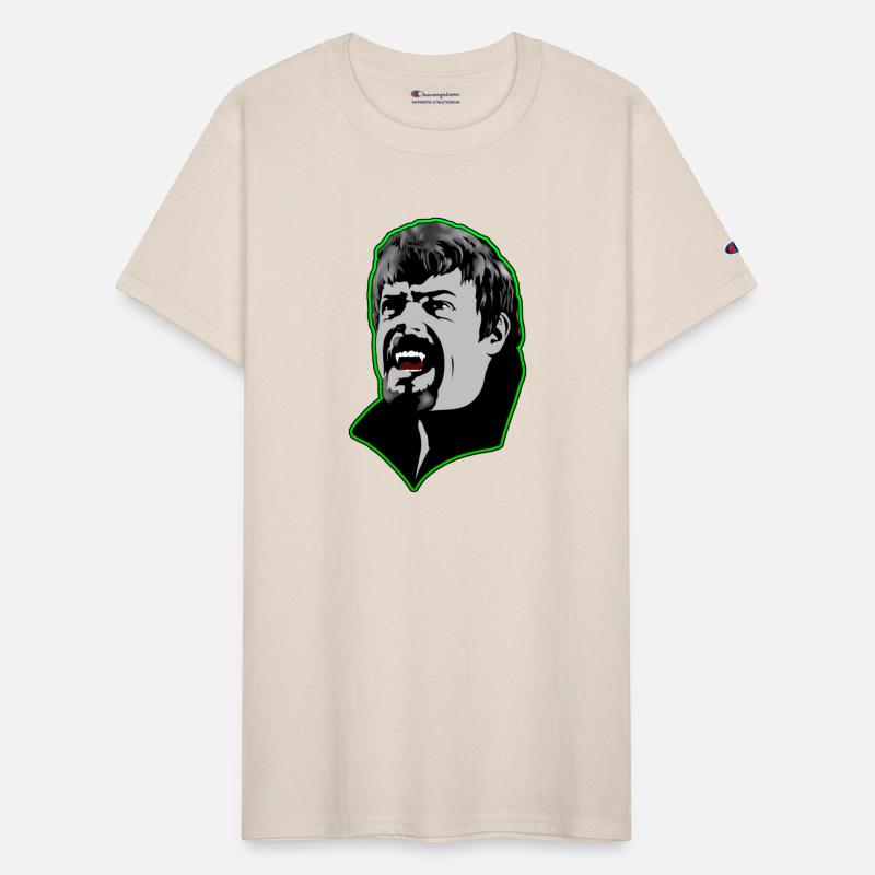 A hungry hissing vampire man - green