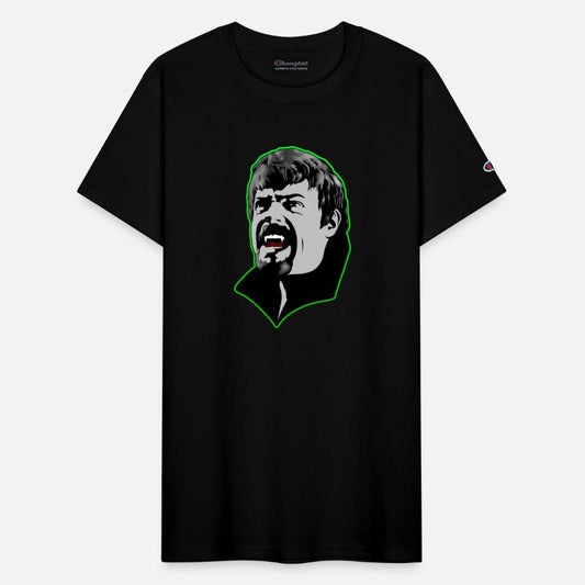 A hungry hissing vampire man - green