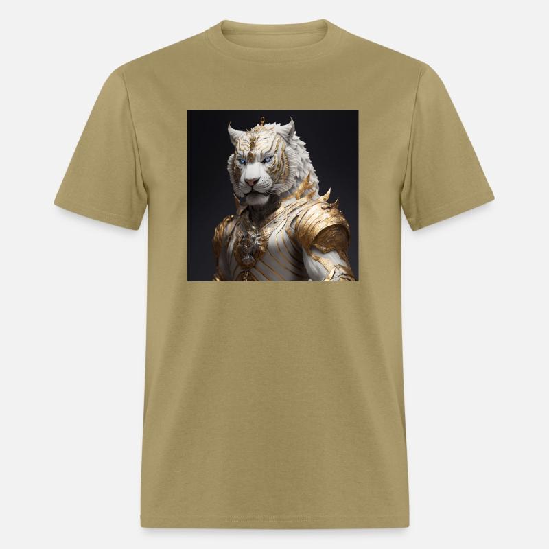 A statue of a tiger hyperdetailed fantasy