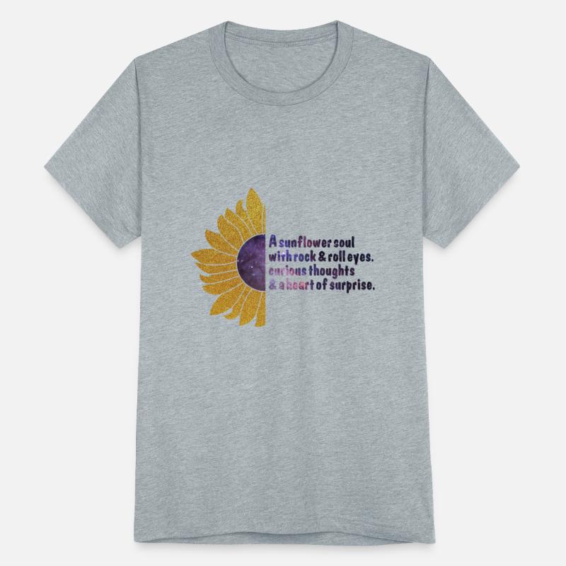 A Sunflower Soul With Rock And Roll Eyes A Heart