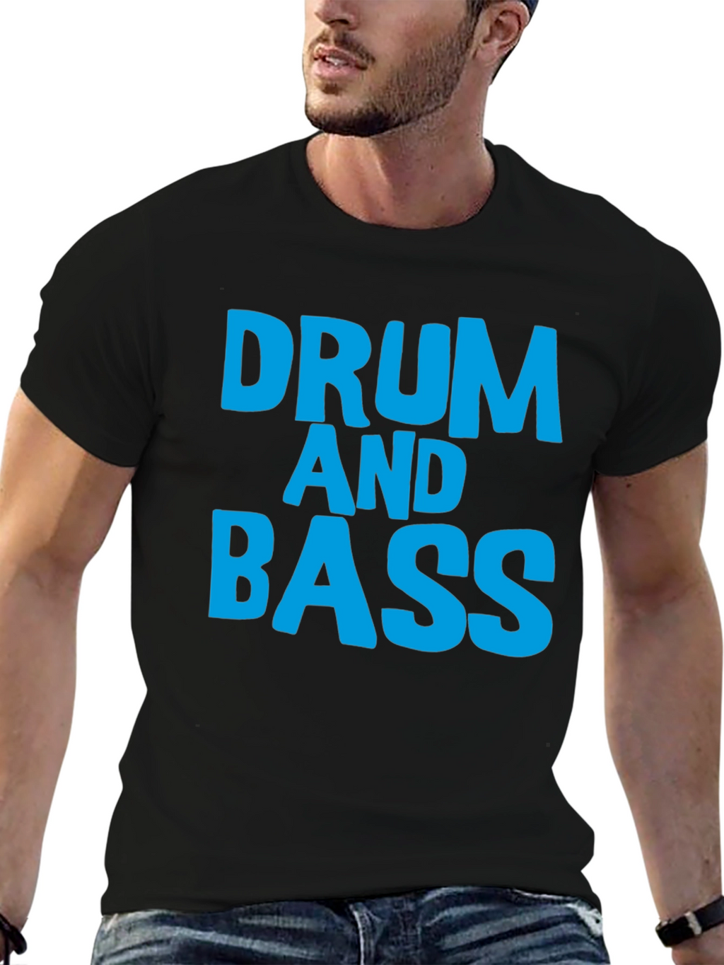 Drum and Bass Black T-Shirt