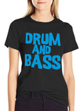 Drum and Bass Black T-Shirt