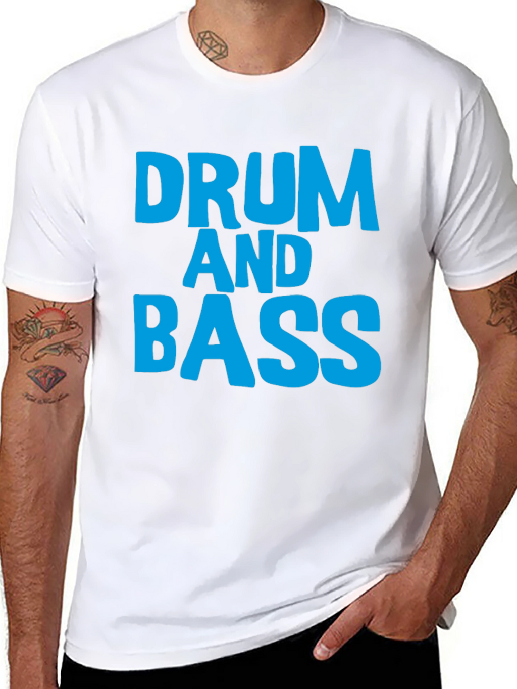 Drum and Bass Black T-Shirt