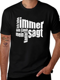 Ich Lebe Immer am Limit T-Shirt - Black