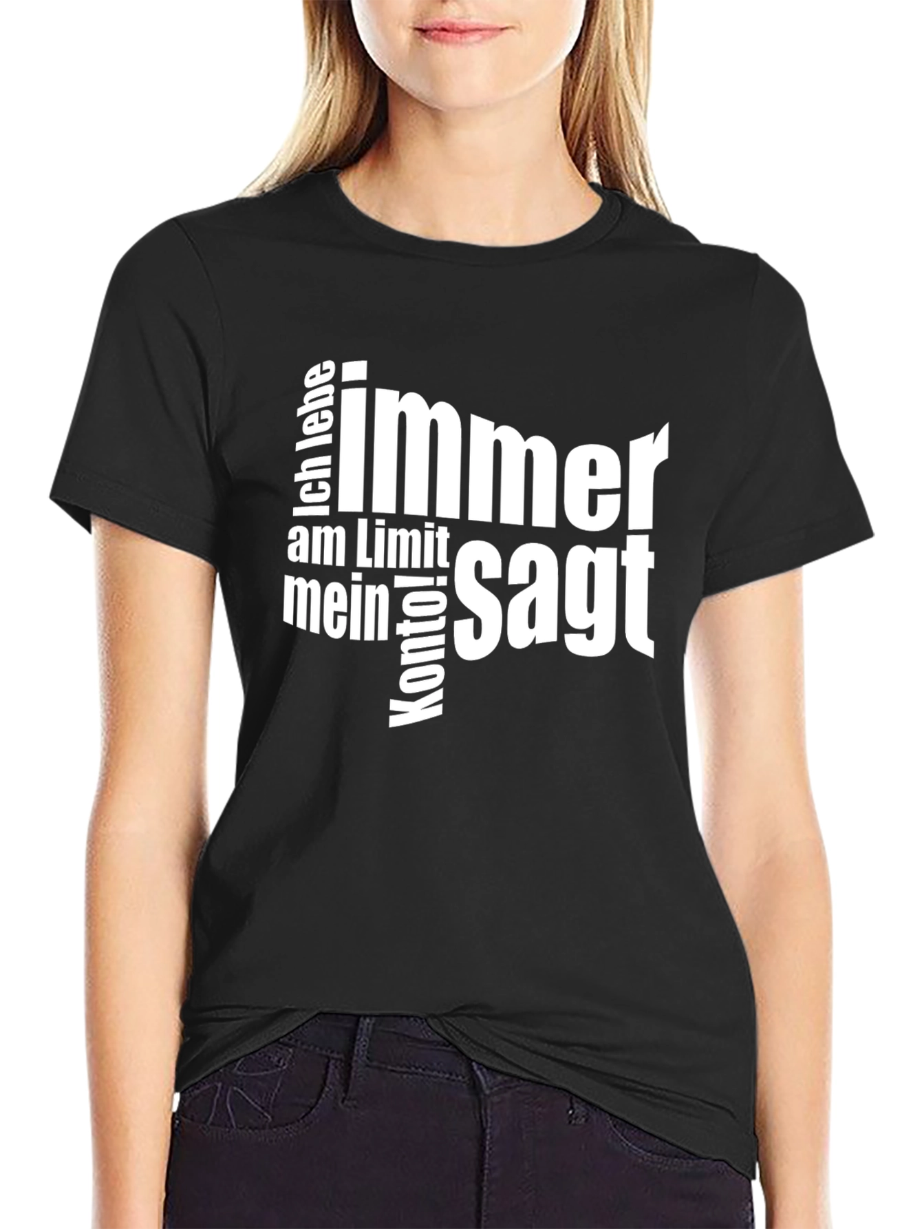 Ich Lebe Immer am Limit T-Shirt - Black